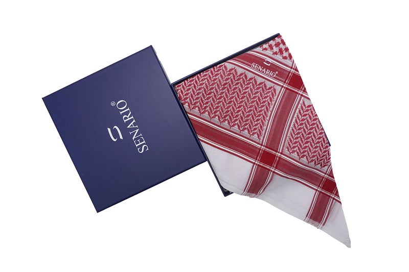 SENARIO Shemagh SENARIO AlShababi red KY002 - Image 1