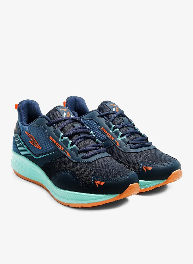 Asian  Navy Mint Orange Sneakers for Men and Boys for Men | Best Price UAE