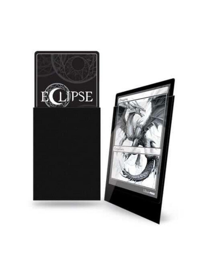 Ultra Pro Ultra Pro E-15601 Eclipse Gloss Standard Sleeves (100 Pack) -Jet Black  - Image 3