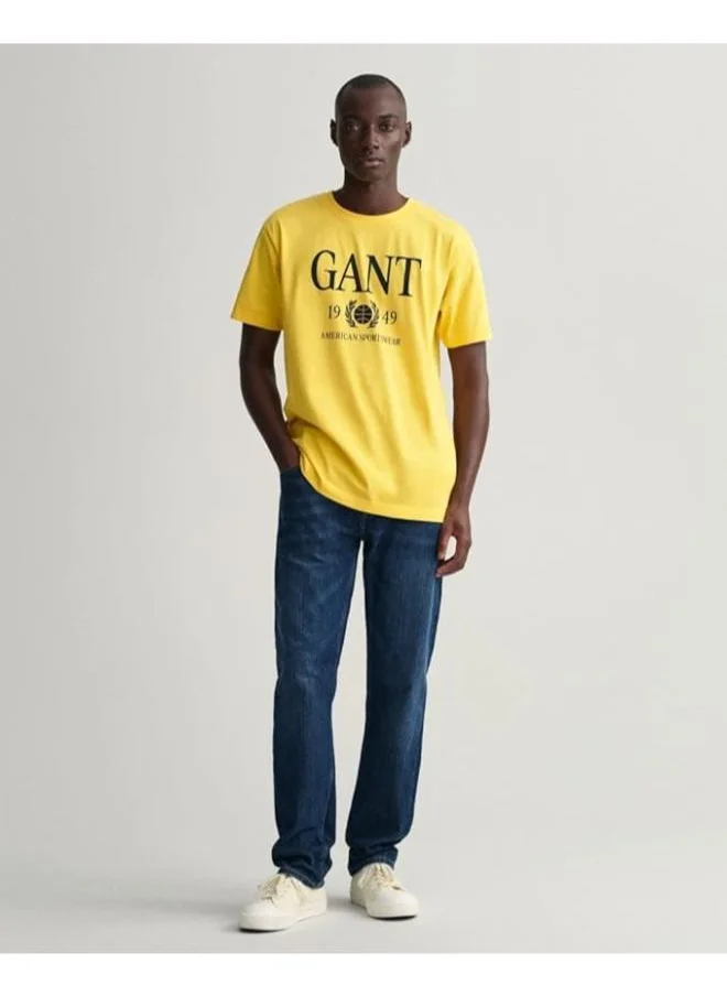 GANT Graphic Crew Neck T-Shirt