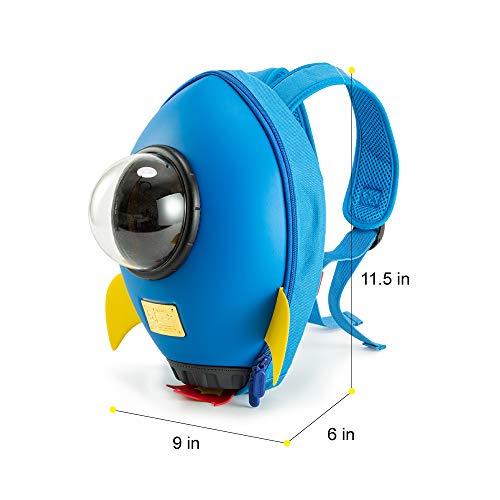 KIDDIETOTES Rocket Backpack for Toddlers, and Children - Perfect for Daycare, Preschool, Kindergarten, and Elementary School - Image 5