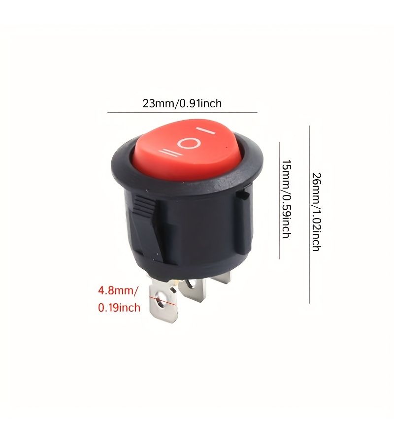 Automotive Switch High Quality Exquisite Practical Easy To Install And Use Suitable For Various Places 1 Pair - Image 2