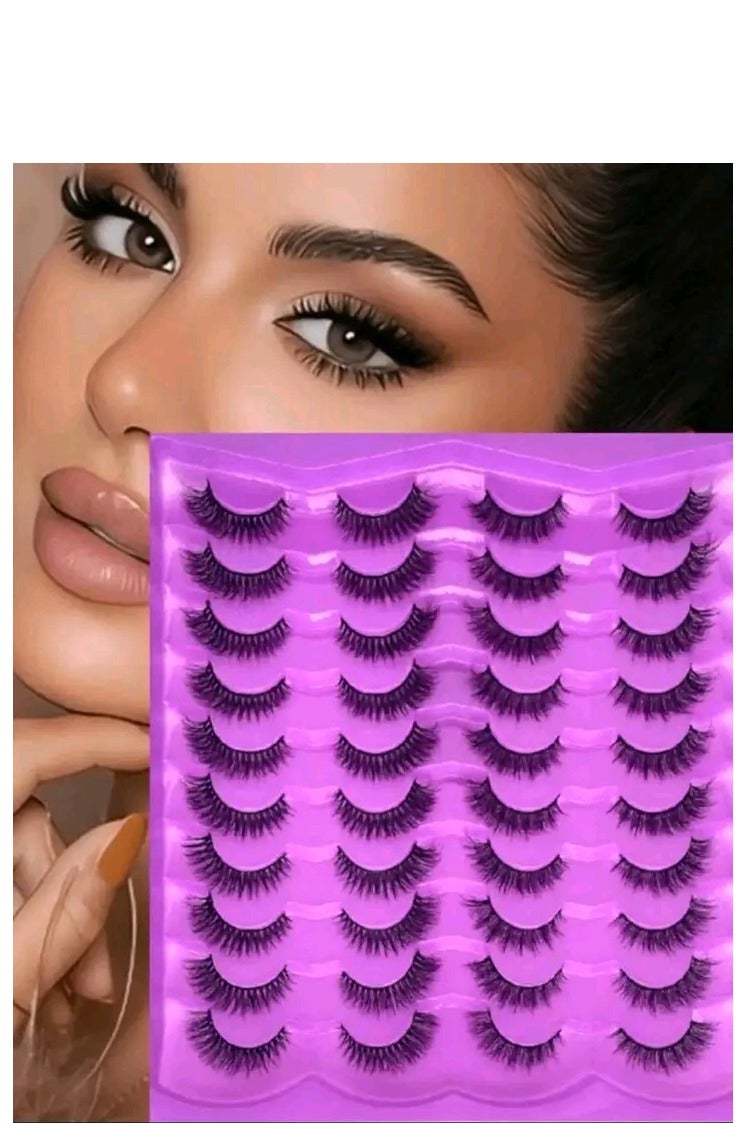 The Ultimate 20-Pair Volume Lash Set – Dramatic & Natural False Eyelashes for Every Look! High-Quality Reusable Falsies. - Image 1