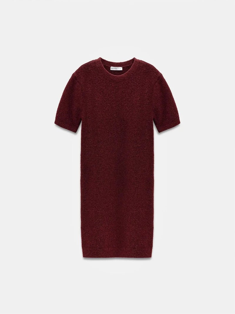 DILVIN Ribbed Knit Mini Dress - Image 5
