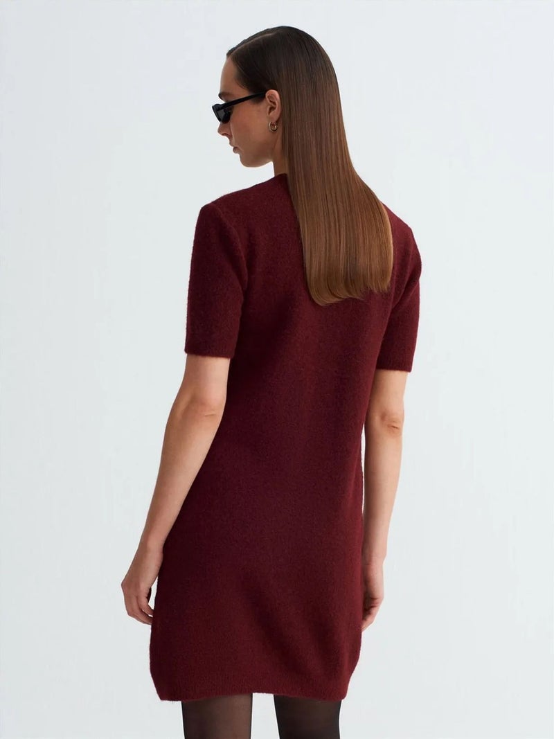 DILVIN Ribbed Knit Mini Dress - Image 2