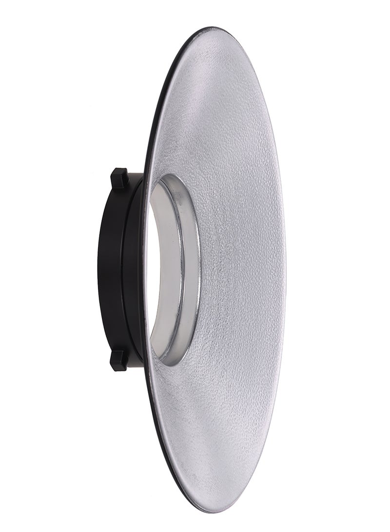 120 Degree Wide-angle Photography Flash Reflector Bowens Mount Diffuser Dish Aluminium Alloy Shooting Accessories  - Image 1