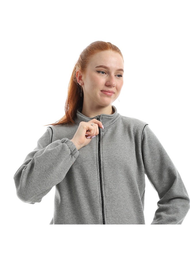 سيزار ترنج حريمي ميلتون قطن ببطانة قطيفة من الداخل وسوستة من الأمام - Image 5