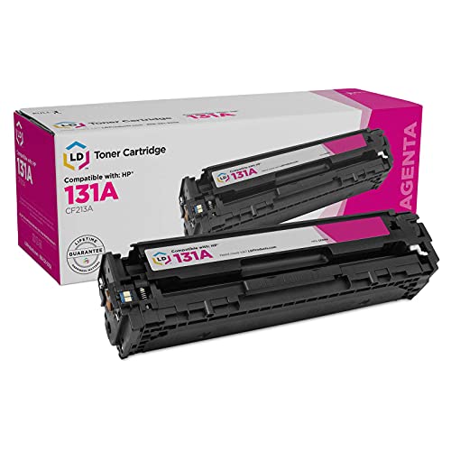 LD Remanufactured Toner Cartridge Replacement for HP 131A CF213A (Magenta) - Image 1
