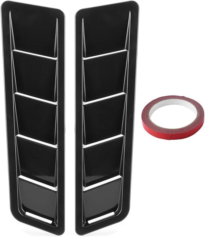 Outdoor Air Intake Lid, 2 Pieces Suction Suction Panel of the Universal Hood Trim Hood Wounded Cover of the Cooling Air Intake - Image 1