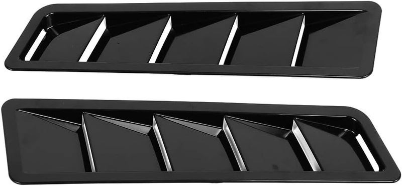 Outdoor Air Intake Lid, 2 Pieces Suction Suction Panel of the Universal Hood Trim Hood Wounded Cover of the Cooling Air Intake - Image 5