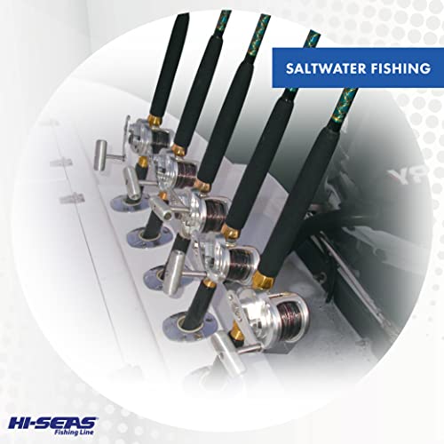Hi-Seas Quattro Monofilament Line, 50 lb / 22.6 kg Test, .028 in / 0.70 mm Dia, 4-Color Camo, 1000 yd / 914 m - Image 4