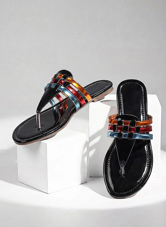Take Two Strappy Thong Sandals