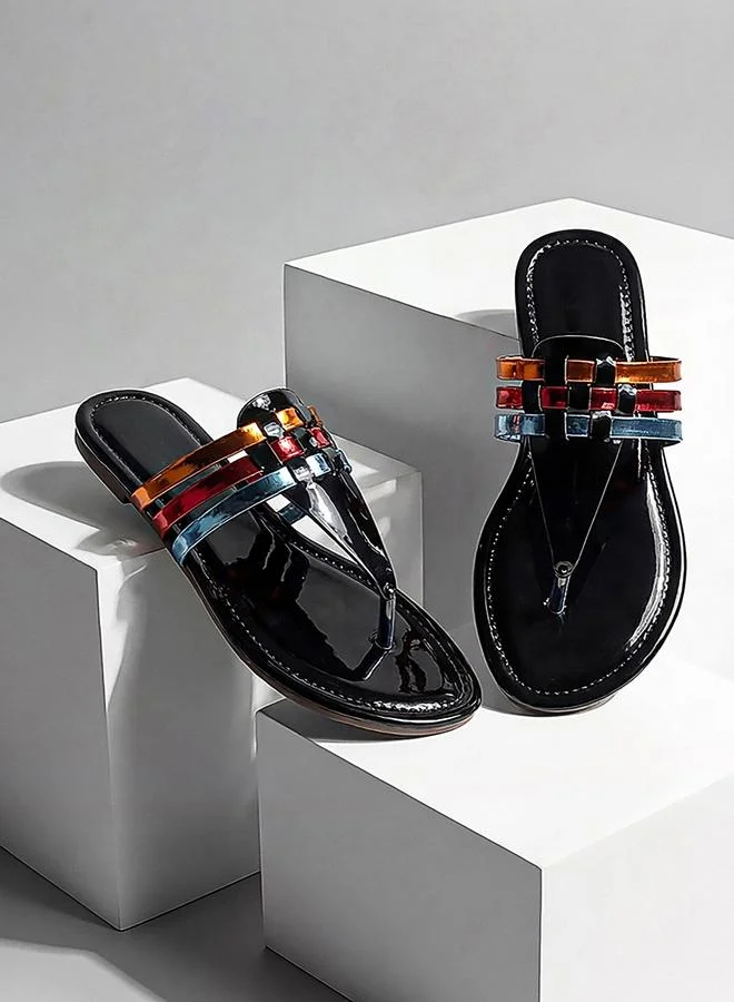 Take Two Strappy Thong Sandals