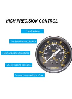 Excefore BR2000 Air Compressor Regulator Combo 1/4" NPT with Manual Drain, Gauge, and Mounting Bracket, Precise Air Pressure Control for Efficient Operation  - Image 3