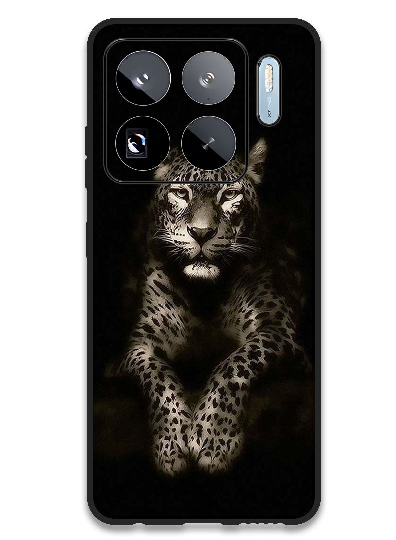 Theodor Case Compatible with Xiaomi 15S Pro 6.73 Inch Protection Shockproof Bumper Cover Leopard - Image 1