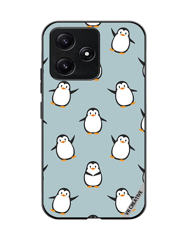 VR CREATIVE Protective Case Cover For Xiaomi Poco M6 Pro 5G Senguin Design Multicolour - Image 1