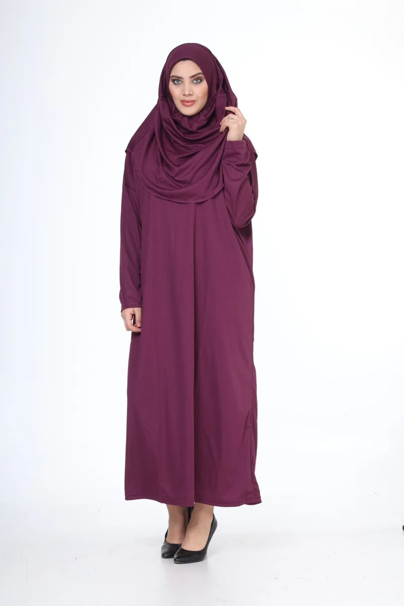 Bluence One Piece Easy to Wear Hijab Dress Carrying Pouch
