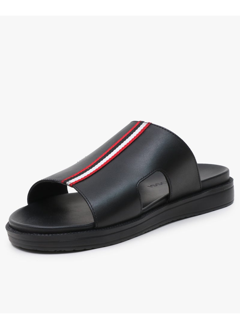 TONI ROSSI Flag Print Single Strap Flat Slip On  - Image 1