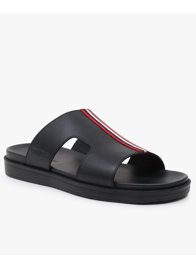 TONI ROSSI Flag Print Single Strap Flat Slip On  - Image 2
