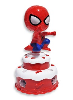 Ramadan lantern, a wonderful musical toy for children, a dancing Ramadan lantern with Spiderman cartoon characters on a luminous moving cake, cute Ramadan lanterns, a new Ramadan lantern toy for children, model NO.2202C, multicolor - pzsku/Z942E32B3223E0F37834AZ/45/_/1737798765/ae897b11-9dd7-4760-8f3a-f1cd7fba0823