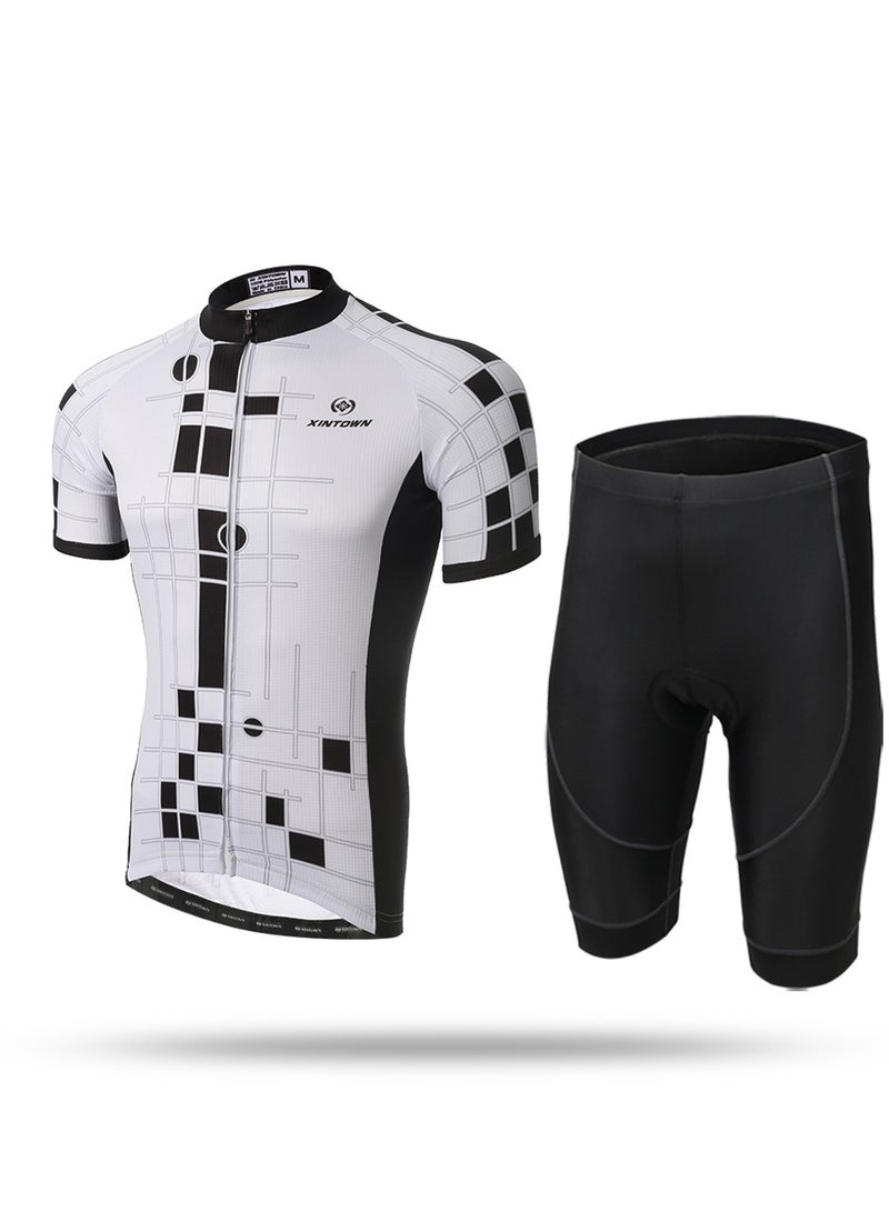 KUYING Summer Short Sleeved Cycling Suit Set  - Image 1