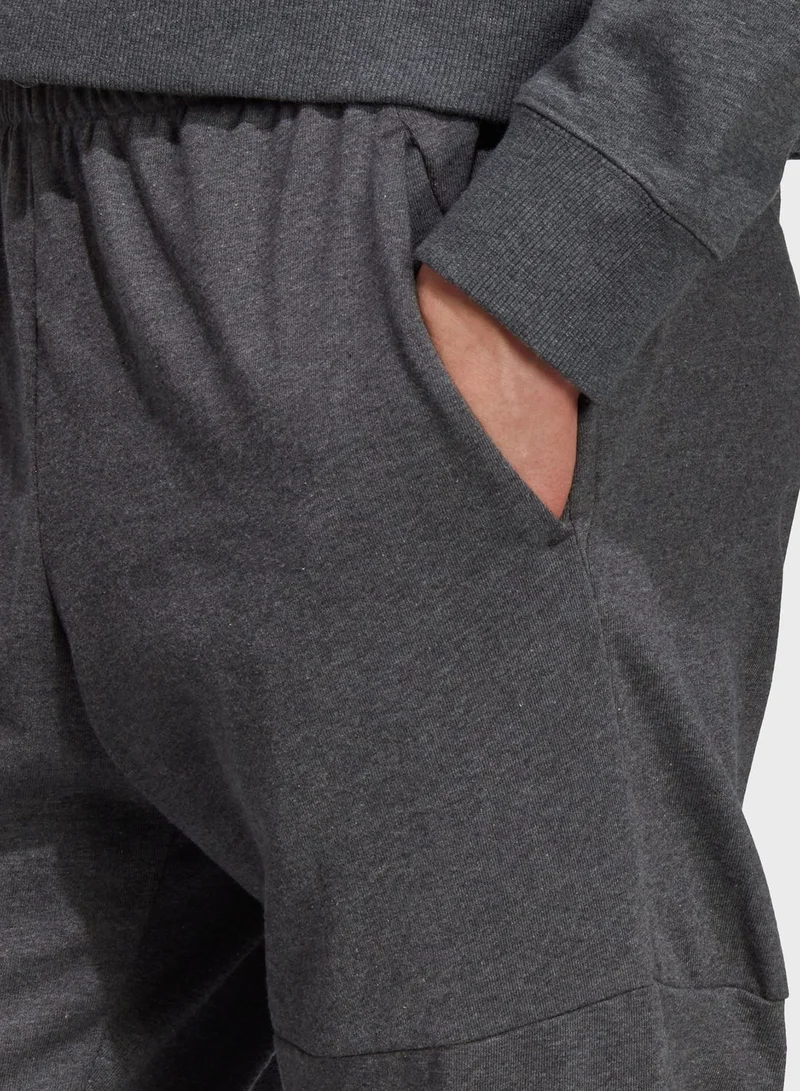 Adidas Essential Logo Tapered Sweatpants