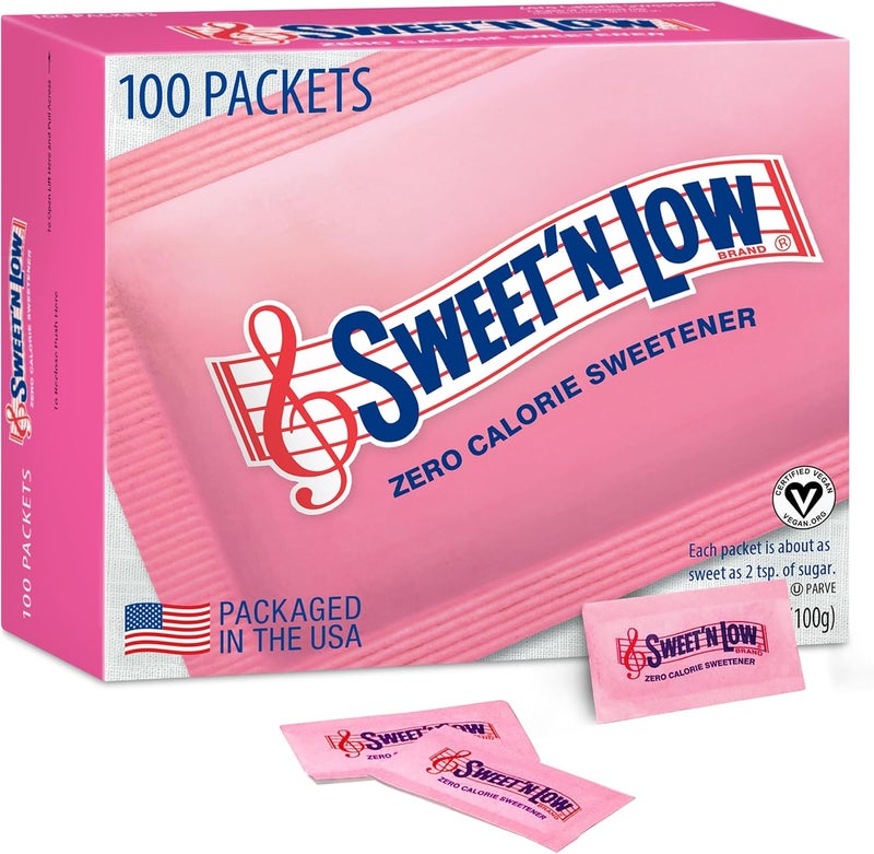Local market compliant trusted quality , 100ct Zero Calorie Sweetener Packs | Kosher & Gluten Free, Low Glycemic Index, Individual Tea and Coffee Sweeteners Packets All climate suitability - Image 1