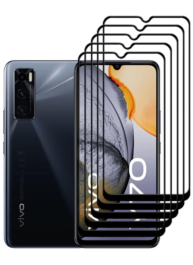 ACLIX 5 Pieces Antistatic ESD Dustproof Premium Quality High Definition Tempered Glass Screen Protector Designed For vivo Y70 - Image 1
