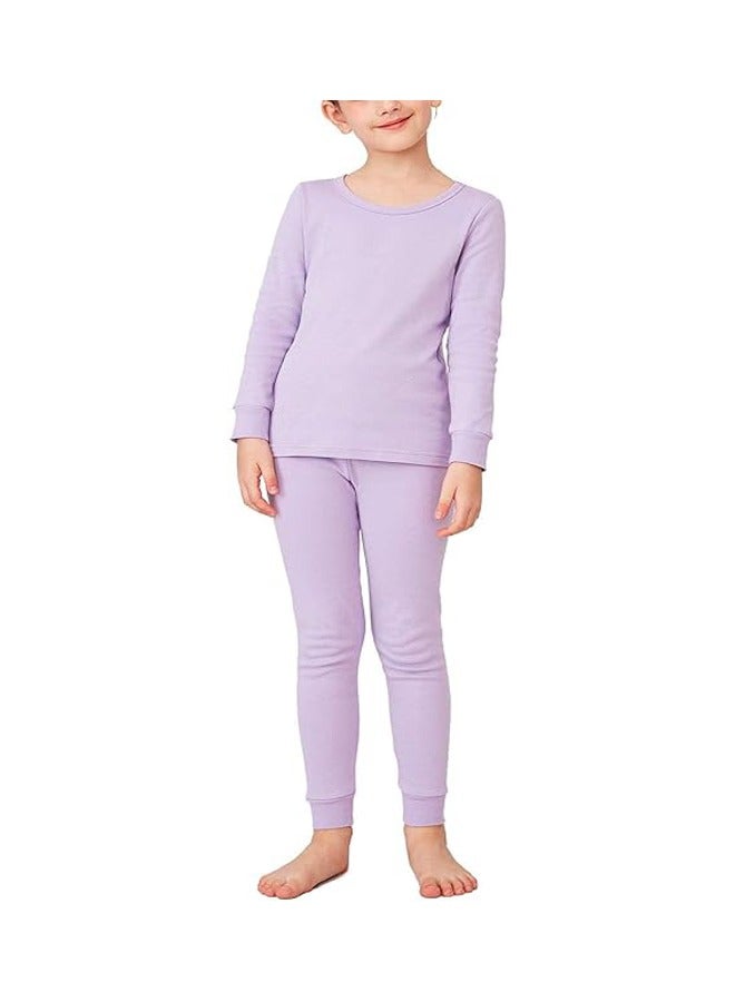 Thermal Underwear Set for Kids Children's Thermal Set Long Johns Underwear for Boys Girls Thermal Top and Bottom Set for Winter Thermo Base Layer - Image 1