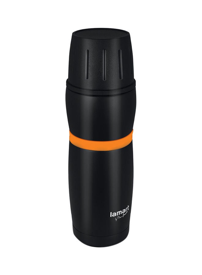Lamart Vacuum Flask High Quality Stainless Steel Black/Orange - Image 1