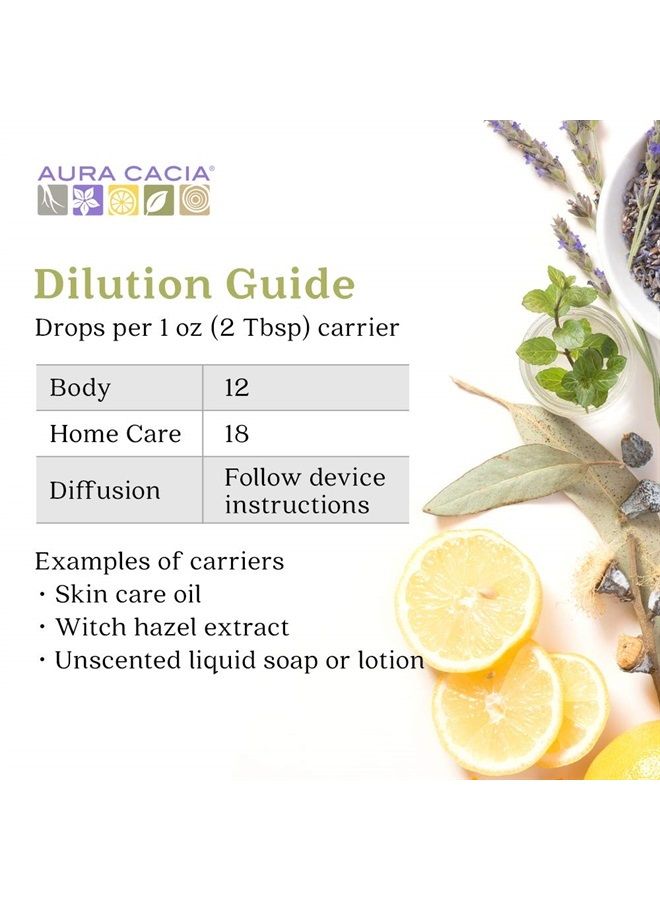 Aura Cacia 100% Pure Peppermint Essential Oil | GC/MS Tested for Purity | 15 ml (0.5 fl. oz.) | Mentha piperita - Image 5