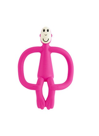 Dancing Monkey Silicone Teether, Easy Grip Teether, Sensory Toy for Babies and Toddlers BPA Free Teether, (Red Style 2) - pzsku/Z942EBF10FB25E656A017Z/45/_/1734506122/54ba7a37-42d8-43df-8695-3c85ff0c7885