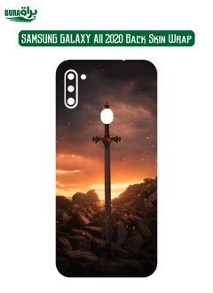 Samsung Galaxy A11 2020 Back Skin Wrap Premium Ultra-Thin Back Skin Wrap Full Mobile Protector Sticker for Enhanced Grip & Scratch Protection (Not a Case)