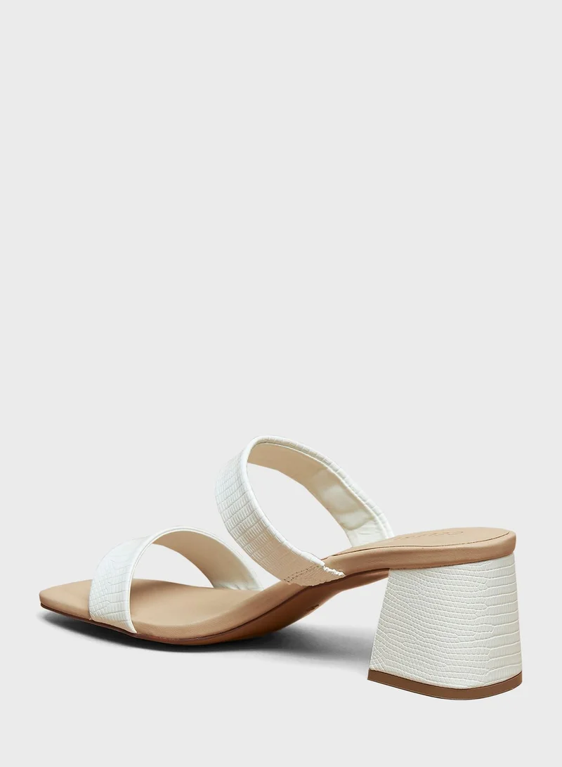 Celeste Double Strap Flat Sandals