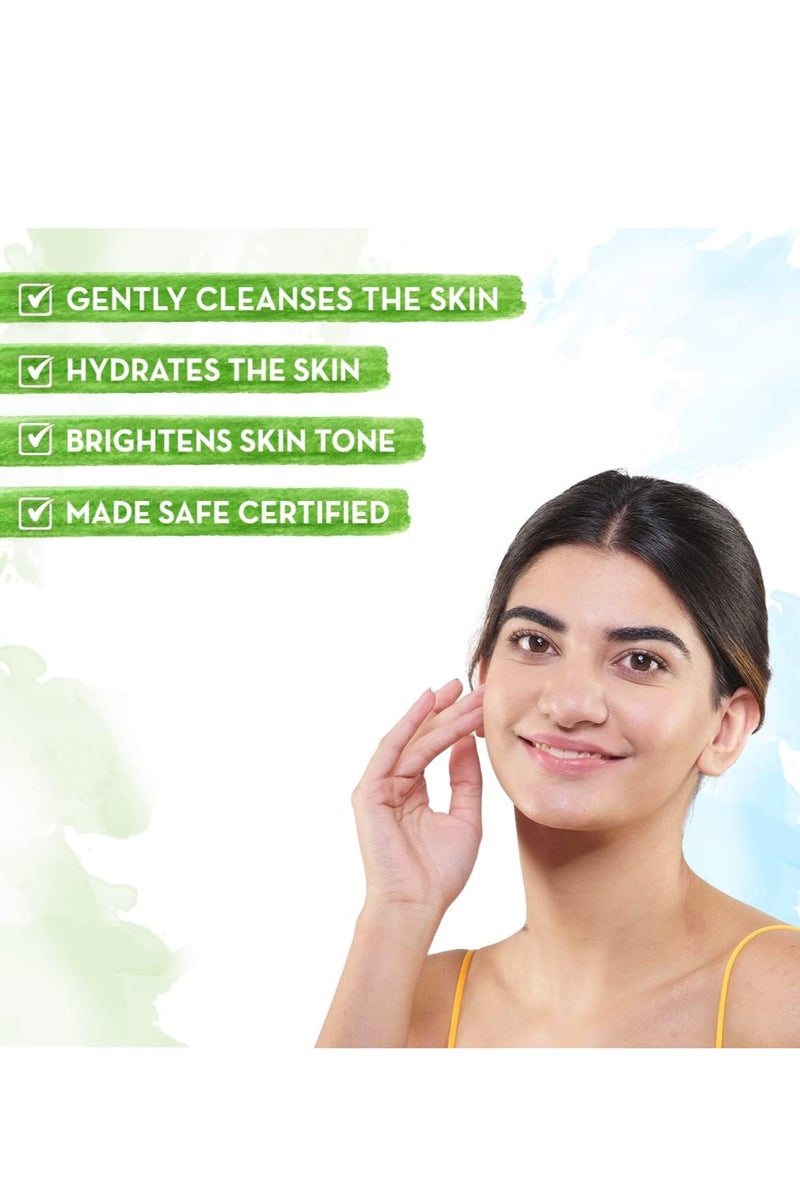 ماما إيرث غسول الوجه بالأرز من ماما إيرث بماء الأرز والنياسيناميد للبشرة الزجاجية - 100 مل - Image 3