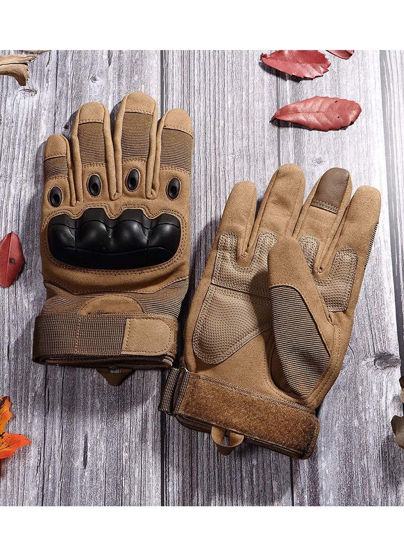 SYOSI 1 Pair Touch Screen Motorbike Full Finger Gloves Cycling Gloves Motorcycle Cycling Climbing Outdoor Sports Working Gloves  - Image 5
