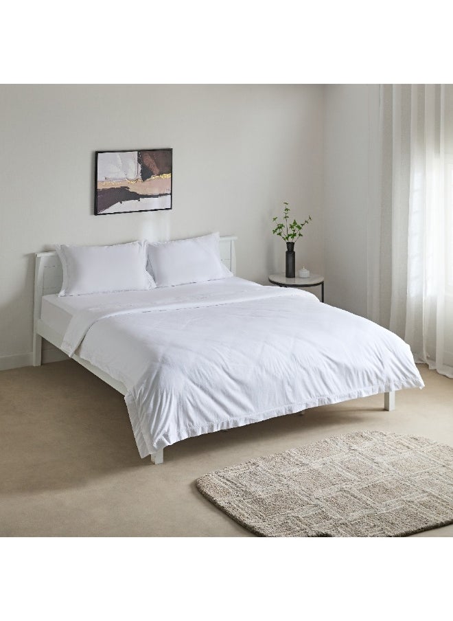 Home Box Essential 3-Pieces Queen King Duvet Cover Set 220 x 220 cm  - Image 5