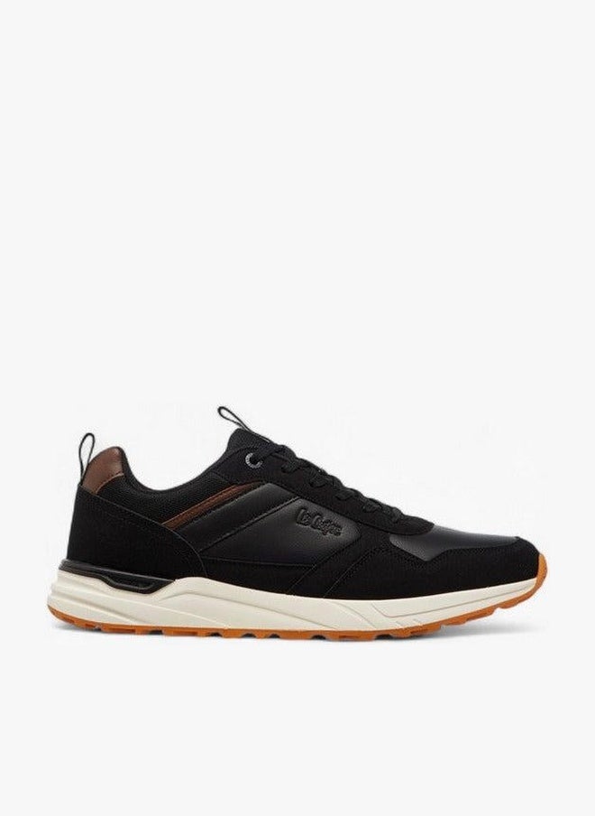 Lee Cooper Men's Panelled Lace-Up Sneakers - Image 3