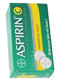 ASPIRIN Vitamin C Effervescent Tablet 10 Tablets 