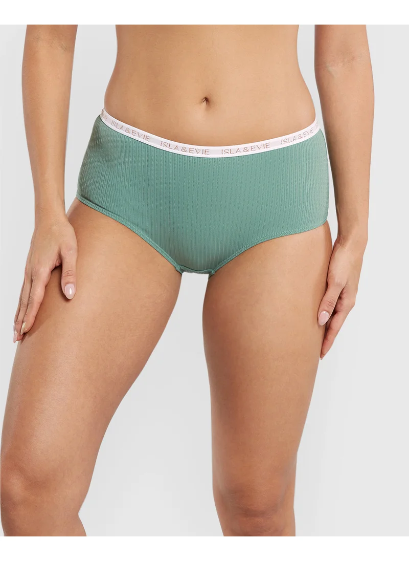 ايسلا اند ايفي Isla & Evie Trendy Unlined Boyshort Panty