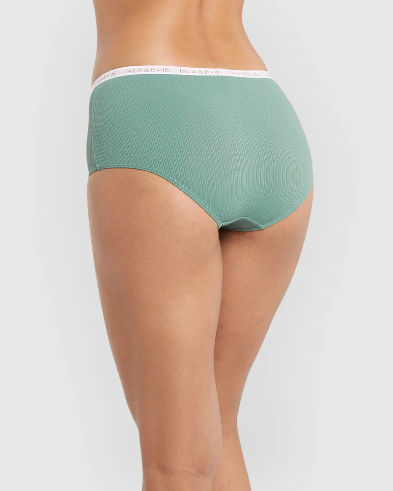 Isla & Evie Isla & Evie Trendy Unlined Boyshort Panty