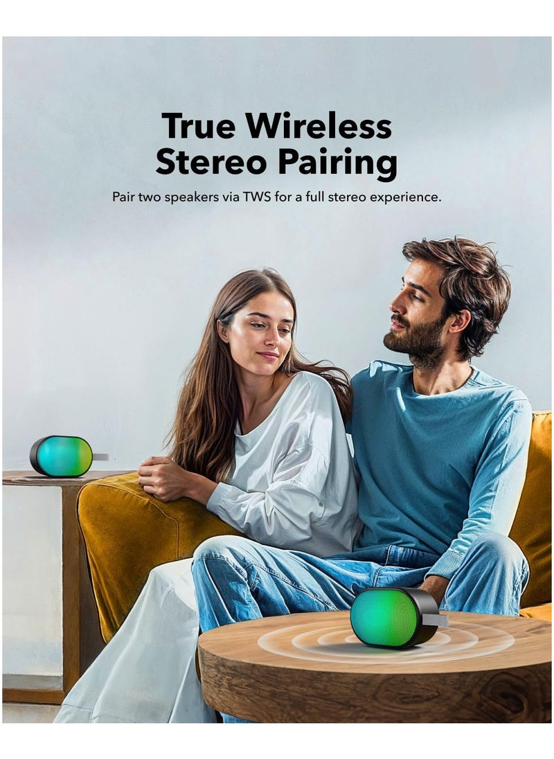 Anker - Soundcore Pyro Mini Portable Bluetooth Speaker IPX4 Waterproof Outdoor Speaker, Bluetooth 5.3,6W output power that delivers high quality sound - Image 1