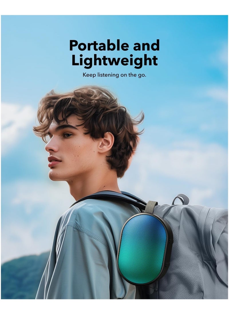 Anker - Soundcore Pyro Mini Portable Bluetooth Speaker IPX4 Waterproof Outdoor Speaker, Bluetooth 5.3,6W output power that delivers high quality sound - Image 1