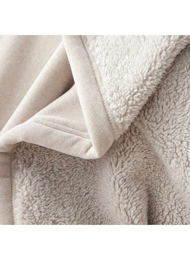 ميزوي بطانية مينك مريحة ناعمة وفاخرة بيج 1 x 153 x 127 سم MINK BRUSHED 02  - Image 5