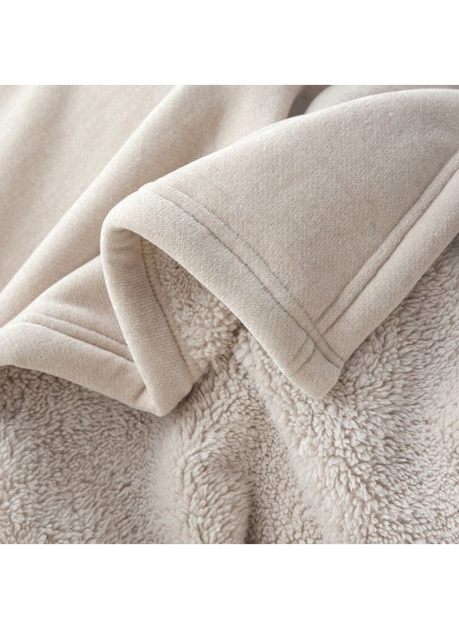 ميزوي بطانية مينك مريحة ناعمة وفاخرة بيج 1 x 153 x 127 سم MINK BRUSHED 02  - Image 4