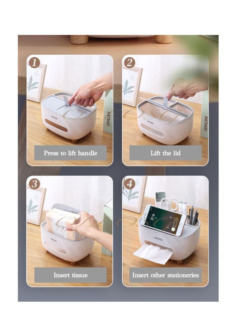ecoco Multifunctional Tissue Box & Tools Holder  - Image 5