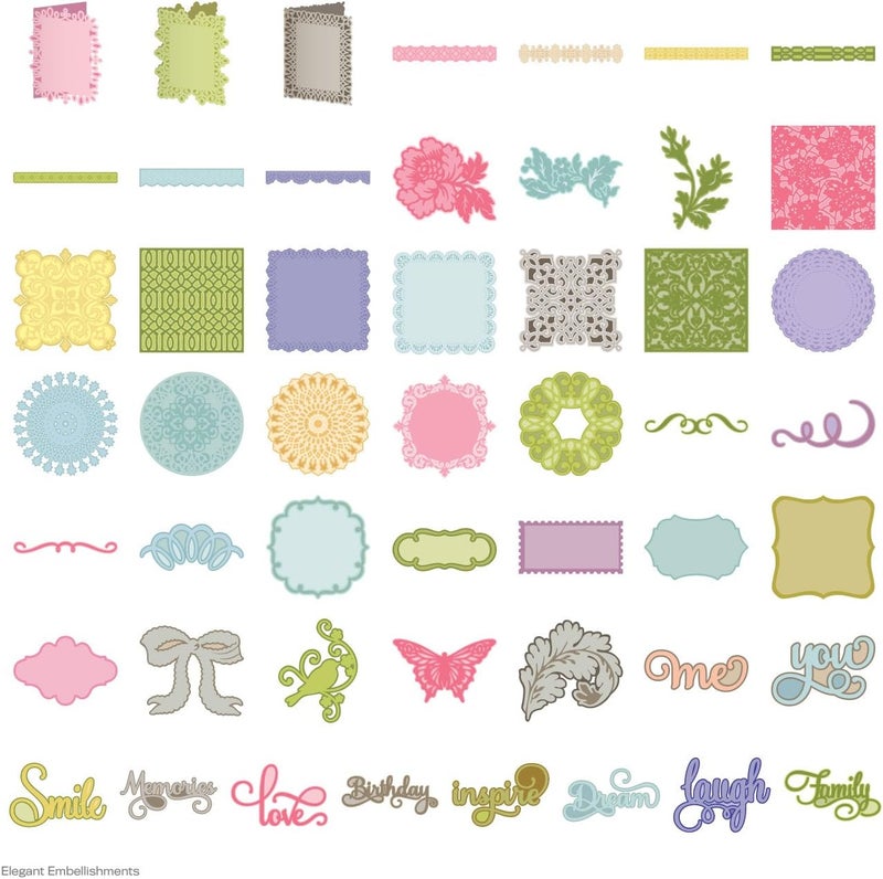 Cricut Elegant Embellishments Cartridge - Image 3
