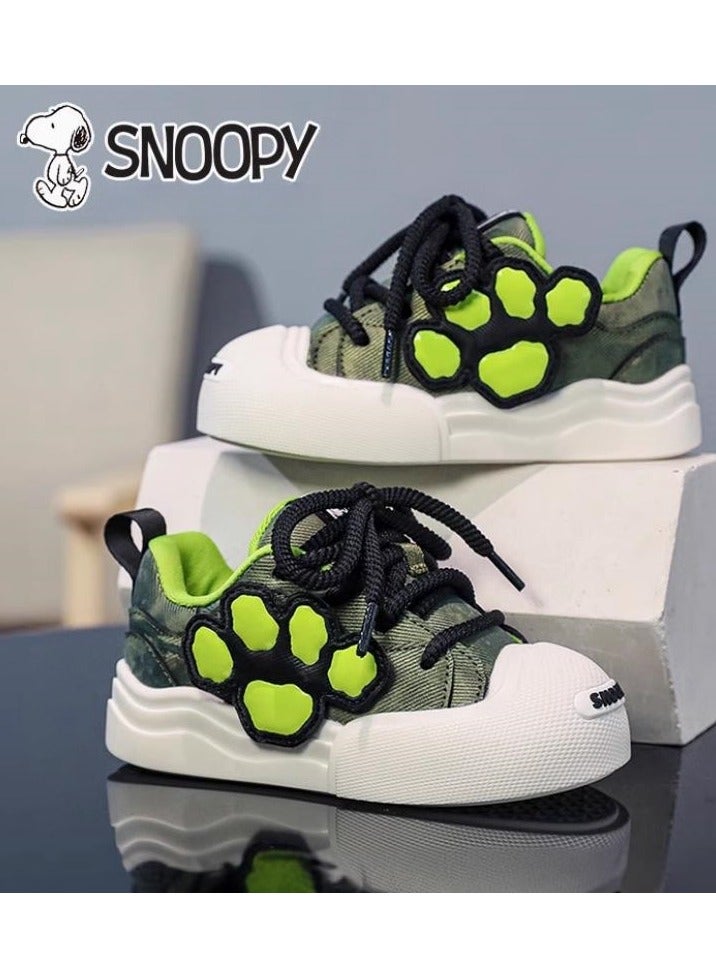 Snoopy Children's Casual Low Cut Sports Board Shoes - Image 1