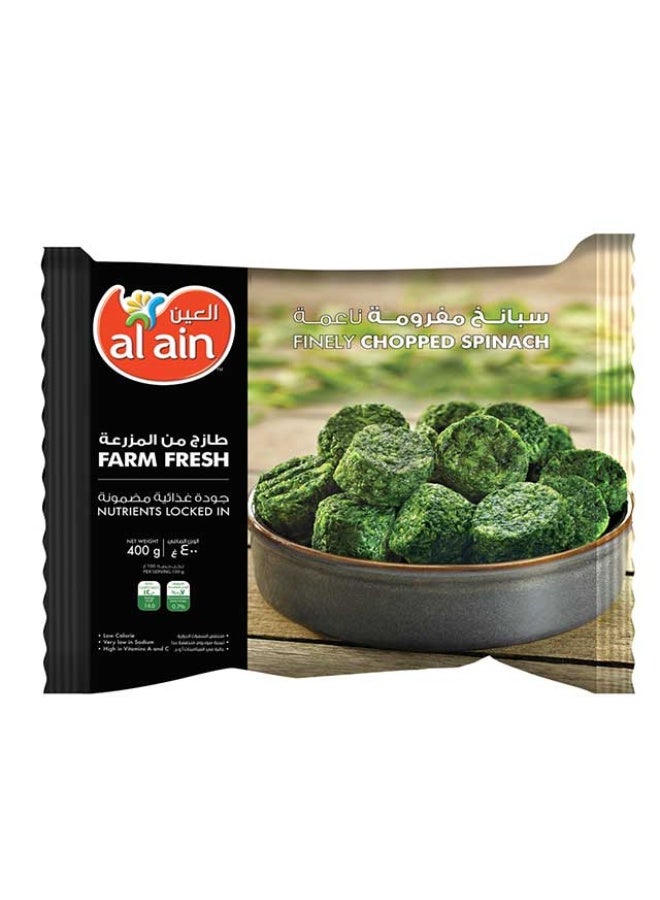Chopped Spinach, 400g, Belgium