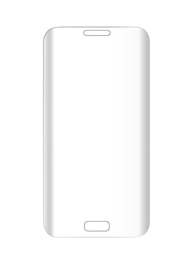 بي جي إم لاصقة حماية للشاشة منحنية 3D من الزجاج المقوى بدرجة صلابة 9H مثالية لهاتف سامسونج جالاكسي S7 إيدج شفاف - Image 3